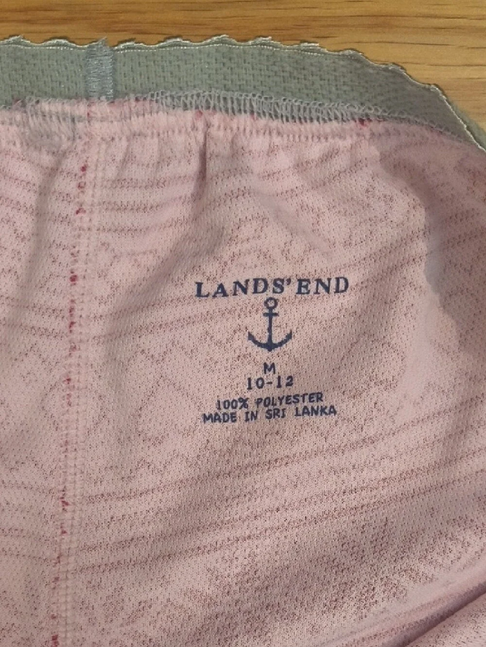 Lands' End Pajama Set Size M 10/12 GU